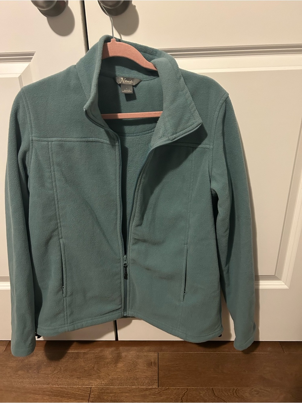 Natural Reflections Teal Fleece Jacket